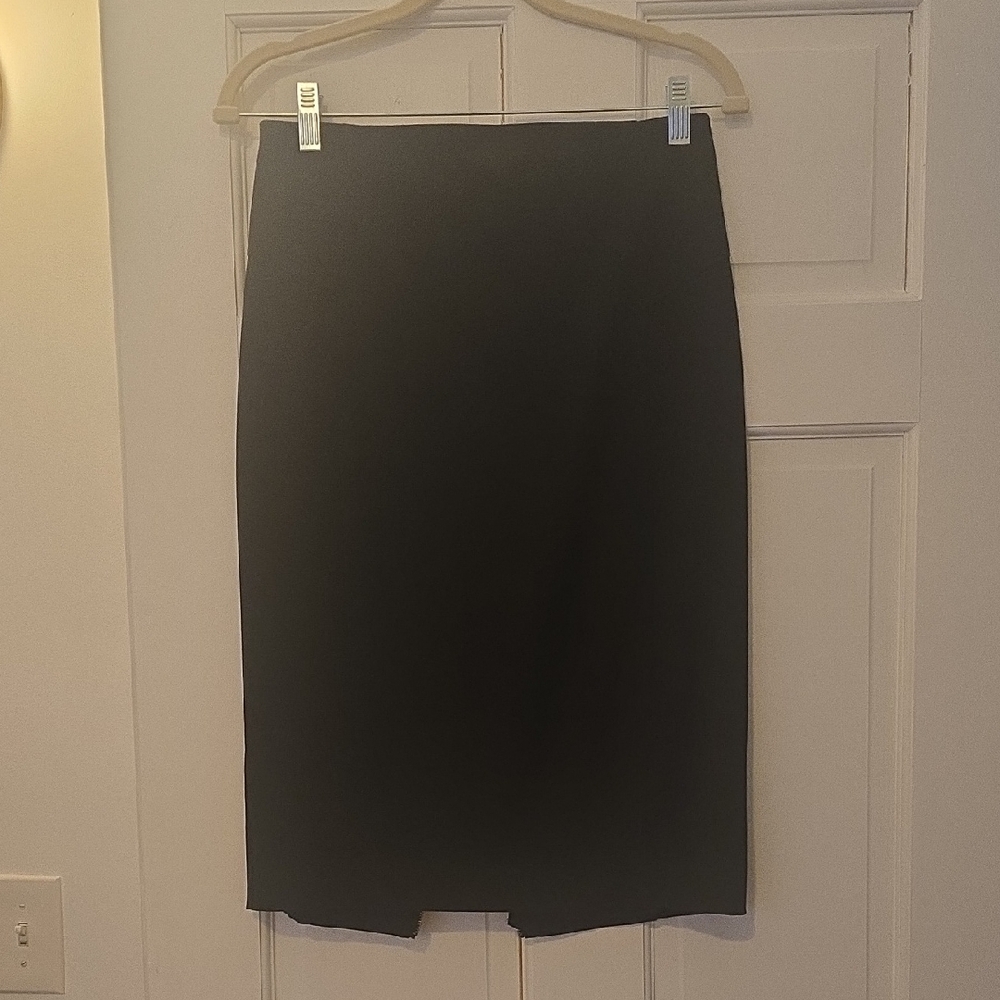 Express Elegant Black Pencil Skirt
